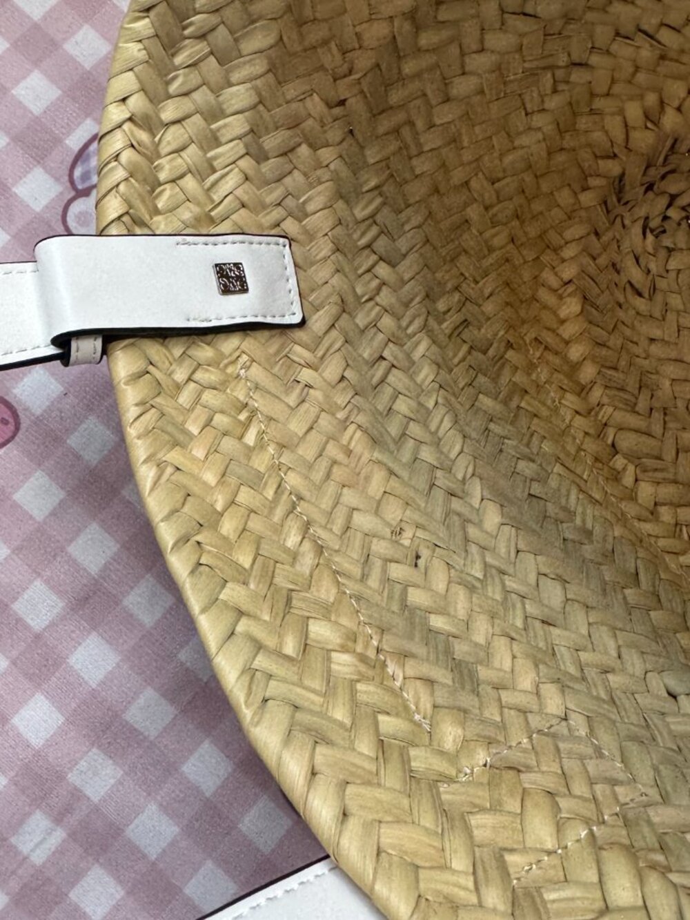 Loewe Raffia Woven Basket Tote Bag - Picture 10 of 10